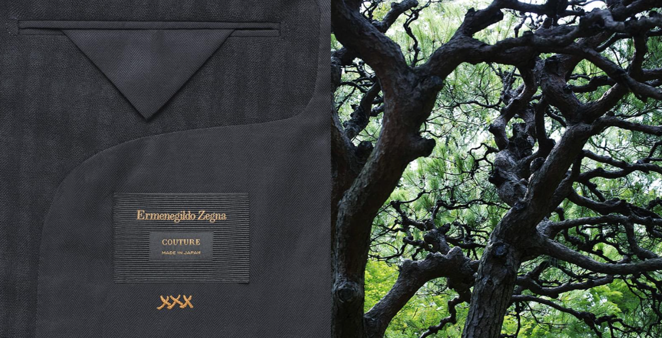 Zegna Couture Made in Japan:  Italian luxury meets Japanese craft